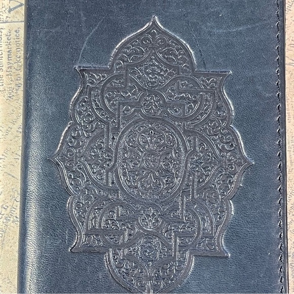 Oberon Design Leather Checkbook Cover - Picture 2 of 10